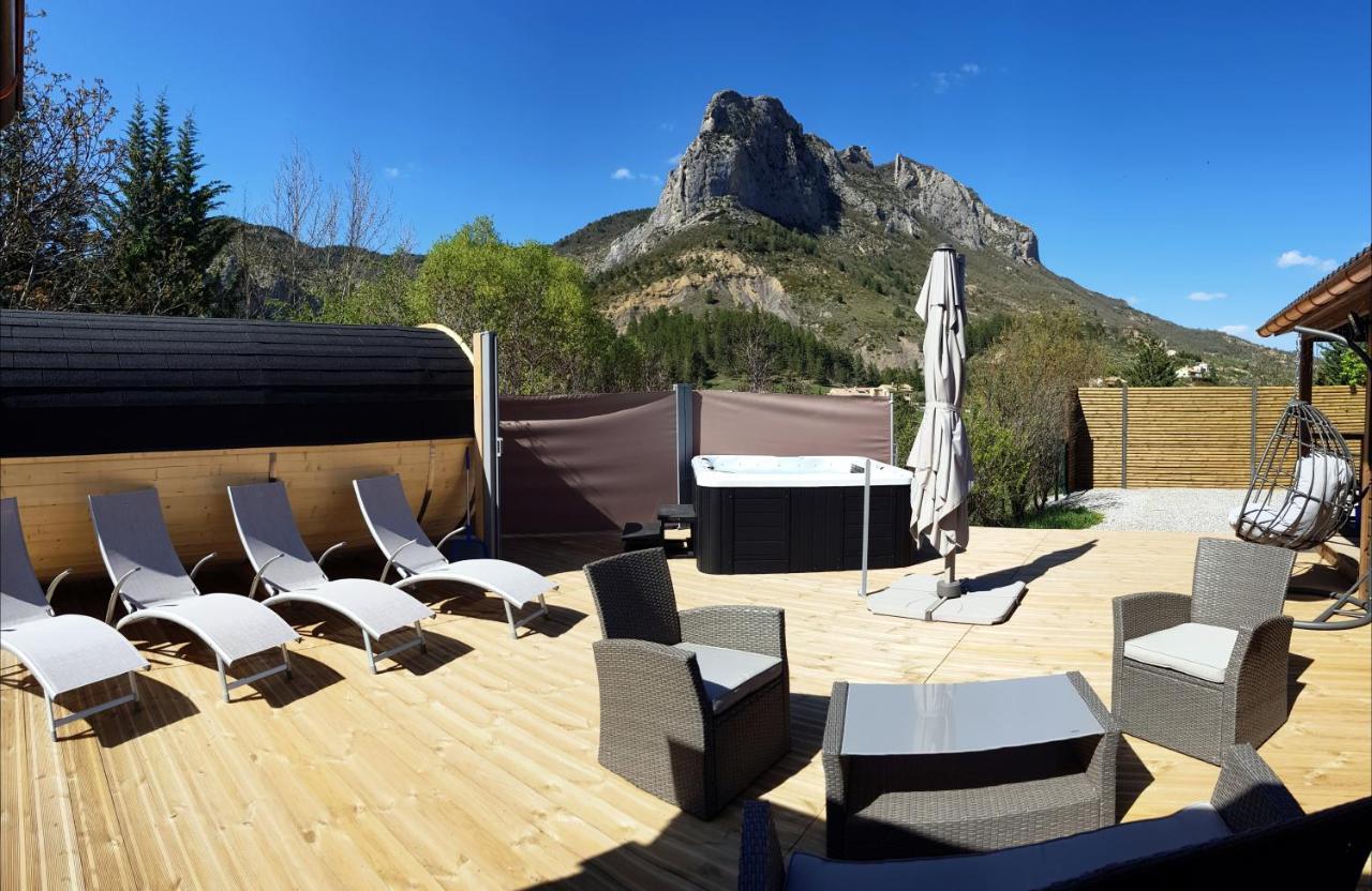 Camping Les Princes D'Orange Otel Orpierre Dış mekan fotoğraf